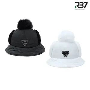 [알비세븐] 여성 방한 퍼 귀달이 방울 골프모자 R5WWCP123