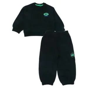 [갤러리아] 베네통키즈G D스트릿맨투맨트레이닝팬츠세트 QAMT01541/QATP01541 BK