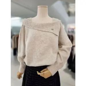 [갤러리아] 나인스텝 오프 숄더 니트 (N25NW5429)