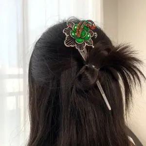 [골드스마일]장미 혼주 비녀 5종 택1 한복 웨딩 댕기 헤어핀