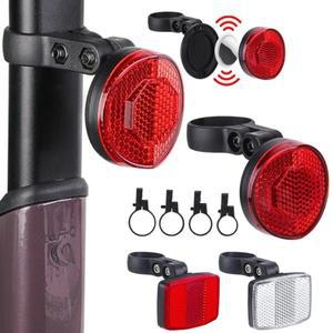 자전거 후미등에어태그 자전거 반사등 테일 라이트 경고등  트래커 액세서리용  보호 브래킷