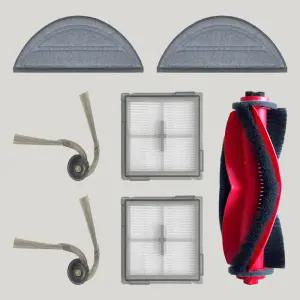 올데이컴퍼니 로보락 S8 프로 물걸레 필터 메인 사이드 브러쉬 호환 소모품 패키지 SET