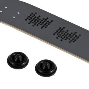 PEUTIER 100pcs 미끄럼 방지 스노보드 스톰프 패드, 자체 접착 스파이크 스텝 매트 추가 그립 패드 겨울 스키 액세서리(블랙)