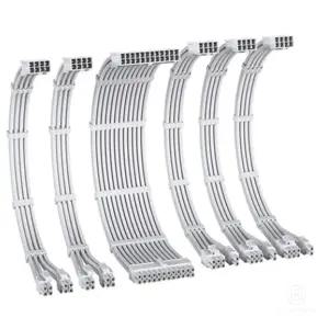 ATX 24핀 EPS 4+4핀 PCIe 6+2핀 24핀 그래픽카드 전원연장케이블 데스크탑 메인보드 PSU 슬리빙 파워 컬러