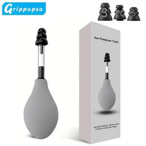 귀압력 도구 휴대용 완화 흡입 장치 3 가지 크기의 귀마개 머리 통증을위한 내부