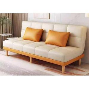 평상형 스펀 수납형 베드 2인 패브릭 침대형 쇼파 미니쇼파 다기능 2인용쇼파 가죽