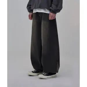 STANDARDERROR 87-STAN047 벌룬핏 워싱 와이드 데님팬츠 9COLOR