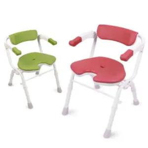 [노인 장기요양 복지용구] 국산 노인 접이식 목욕의자 ASC-502 장애인 목욕탕 욕실 등받이 높은 샤워의자 본인부담금 6%