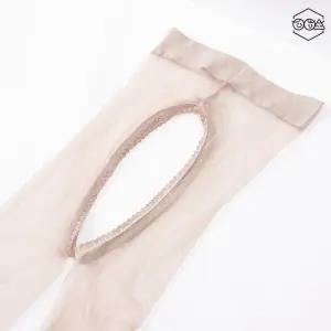 트임스타킹 여성용 팬티스타킹 고탄력 압박 나일론 밑트임 스타킹