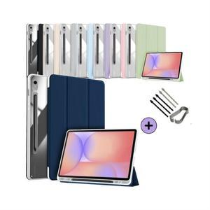 갤럭시탭 S10 Lite 라이트 10.9 호환 투명 클리 S펜슬 수납 케이 커버 보호 SM-X400 X406N