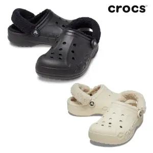 [크록스](하남점)[남녀공용] 바야 라인드 퍼즈 스트랩 클로그 2종 206633-060외 크록스 샌들 슬리퍼 지...