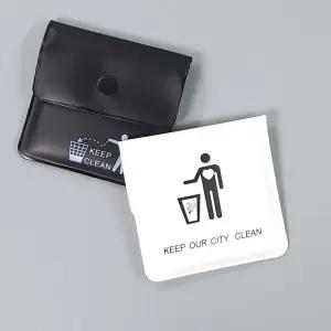 재떨이 재털이 포켓 여행준비물 휴대용 꽁초 보관파우치 매너아이템