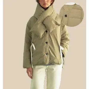 [잠뱅이]여성) 목도리셋트 리버시블 퀼팅 다운 점퍼_AL4WWW855-LK