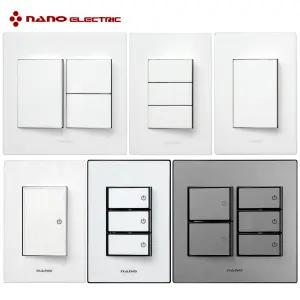 나노전기 스위치 콘센트 배선기구 모음전 인테리어 오딧세이 아트2 크리스탈2