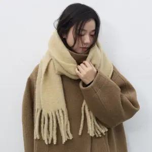 UNISEX 빅 울 블랜드 머플러 [3COL] / SBE4U96017