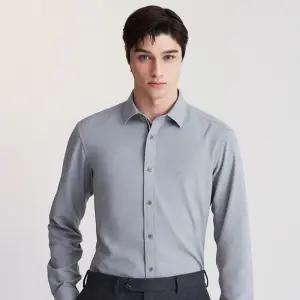 [듀퐁][On.E-XCLUSIVE X] 솔리드 기모 트리콜로르 956 뉴 캐주얼 핏 셔츠 그레이 SE5FM22LS956SGY