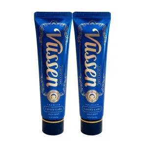 뷰센 C 충치케어 고불소 치약 아쿠아민트향 120g 2개 / 써클