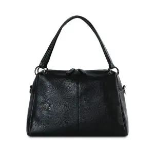 여성 숄더백 핸드백 토트 중년 가방 가방 블랙