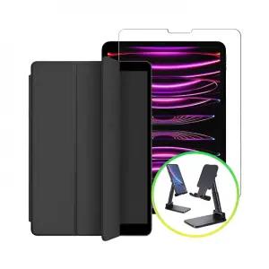아이패드 에어13 M3 마그네틱 케이스+강화유리 필름+폴더블 거치대