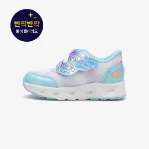 [에스키즈]토들러 키즈 운동화 산리오 시나모롤 LED (블루) FRZLDSK005-BLUE_US