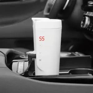 차량용 텀블러형 전기포트 커피포트 12V 24V 겸용