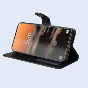 고품질 좋은 품질 블랙색상 카드 3장보관 갤럭시 S23 S24 S25 송아지가죽 가죽케이스 WFHC5PS