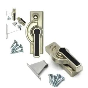 좌측 잠금장치 창문 유리창 우측 자물쇠 창문잠금