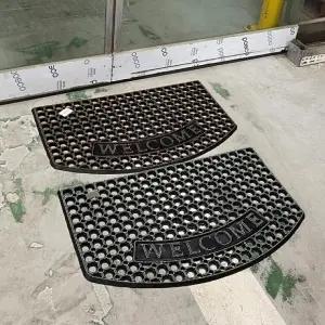 발매트 바닥매트 현관매트 동전 고무 타원 업소용 50x80