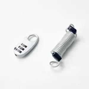 여행용 캐리어 자물쇠 와이어 잠금 세트 J7