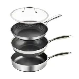 쿡셀 통3중 더블 세라믹 코팅 블랙에디션 4종(팬28+궁중팬28+소테펜28+공용 유리뚜껑)