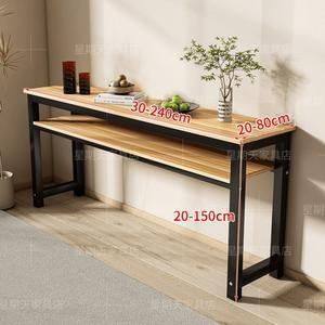 사이드테이블 좁고긴테이블 폭좁은 인테리어 2단