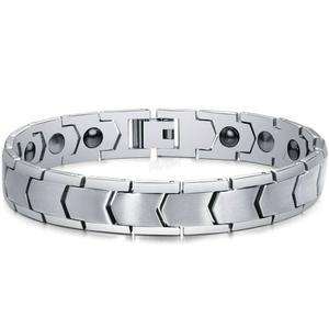 일본게르마늄팔찌 건강 자석 실버 티타늄 모델(순티타늄 여성용 버전) 선물