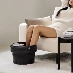 [26년형] 코오롱보증 오토드 폴디오 OTDFM-100 습식족욕기 네이비 접이식