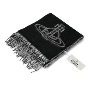 [비비안웨스트우드]25FW 비비안웨스트우드 더블 페이스 머플러 81030006 W00ZH N402