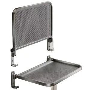 드릴링없이 벽 선반 접이식 옷 주최자 부동 욕실 샤워 보관 교수형 건조