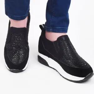 여성 키높이 슬립온 데일리 플랫폼 웨지 여성 슬립온 7cm 검정 스니커즈 가벼운 운동화 경량 슈즈 신발