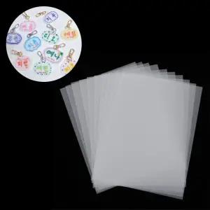 키링 만들기 DIY 재료 슈링클 마술종이 반투명 (10매)/페이퍼/종이/수축/슈링클스/학교/방과후/미술/수업