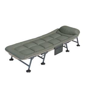 인용 공간활용 보조 캠핑 사무실 접이식 침대 매트리스 군용 야전침대60cm 사이드포켓