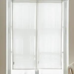 올댓하우스 못없이설치 틈새 가리개 커튼 L 화이트 BNS