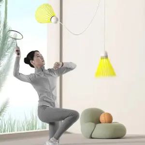 실내 배드민턴 셀프 부메랑 린턴콕 유산소 운동 셔틀콕 라켓 세트
