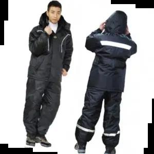 방수방한복 라이더 해상작업 모자 탈부착식 블랙2XL