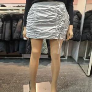 [에고이스트] 레이스업 디테일 셔링 미니 스커트   EQ4PS-160