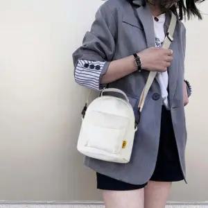 여성 데일리 캔버스 투웨이 미니 크로스백 백팩 가방