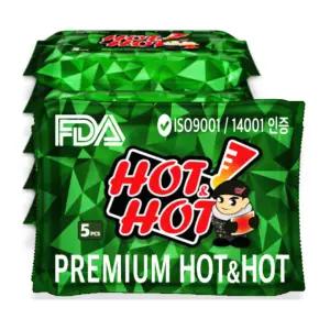 핫앤핫 군용 핫팩 손난로 그린 대용량 160g 30개입 BNS