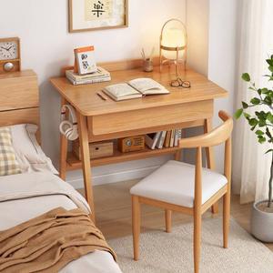 책상 미니 600 1인용 원룸 컴퓨터 다크호두 레트로 60cm 다크월넛 심플