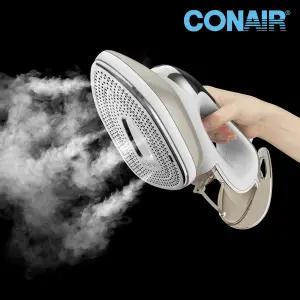 콘에어 터보 스팀 열판 홀 415개 LED 스마트센서 2in1 듀얼 다리미 GSI308K