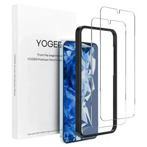 [요거]갤럭시 와이드8 강화유리 풀커버 액정보호필름 2매