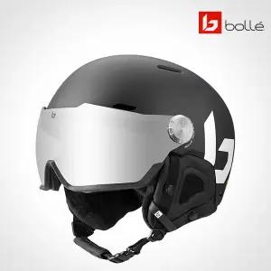 볼레 스노우 헬멧 마이트 바이저 블랙 매트 / 브라운 건 스키 보드 킥보드