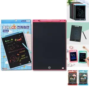 12인치 LCD 컬러 전자 칠판/메모/패드/노트/스마트/보드/드로잉/그림/그리기/매직/보드판/어린이/태블릿