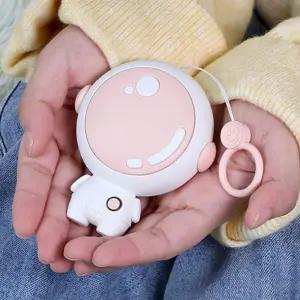 우주인 충전식 손난로 2단조절 귀여운 디자인 생리통 겨울용 핸디워머 여자친구 선물용 워머 핫팩 3color